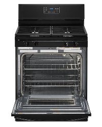 WFG515S0JB Whirlpool 30 Inch Gas Range with Four Burners - 5.0 cu. ft., Black-2