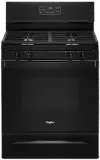 WFG515S0JB Whirlpool 5 cu ft Gas Range - Black