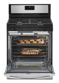 WFG515S0JS Whirlpool 30 Inch Gas Range with 4 Burners WFG515S0JS - 5.0 cu. ft. Stainless Steel-2