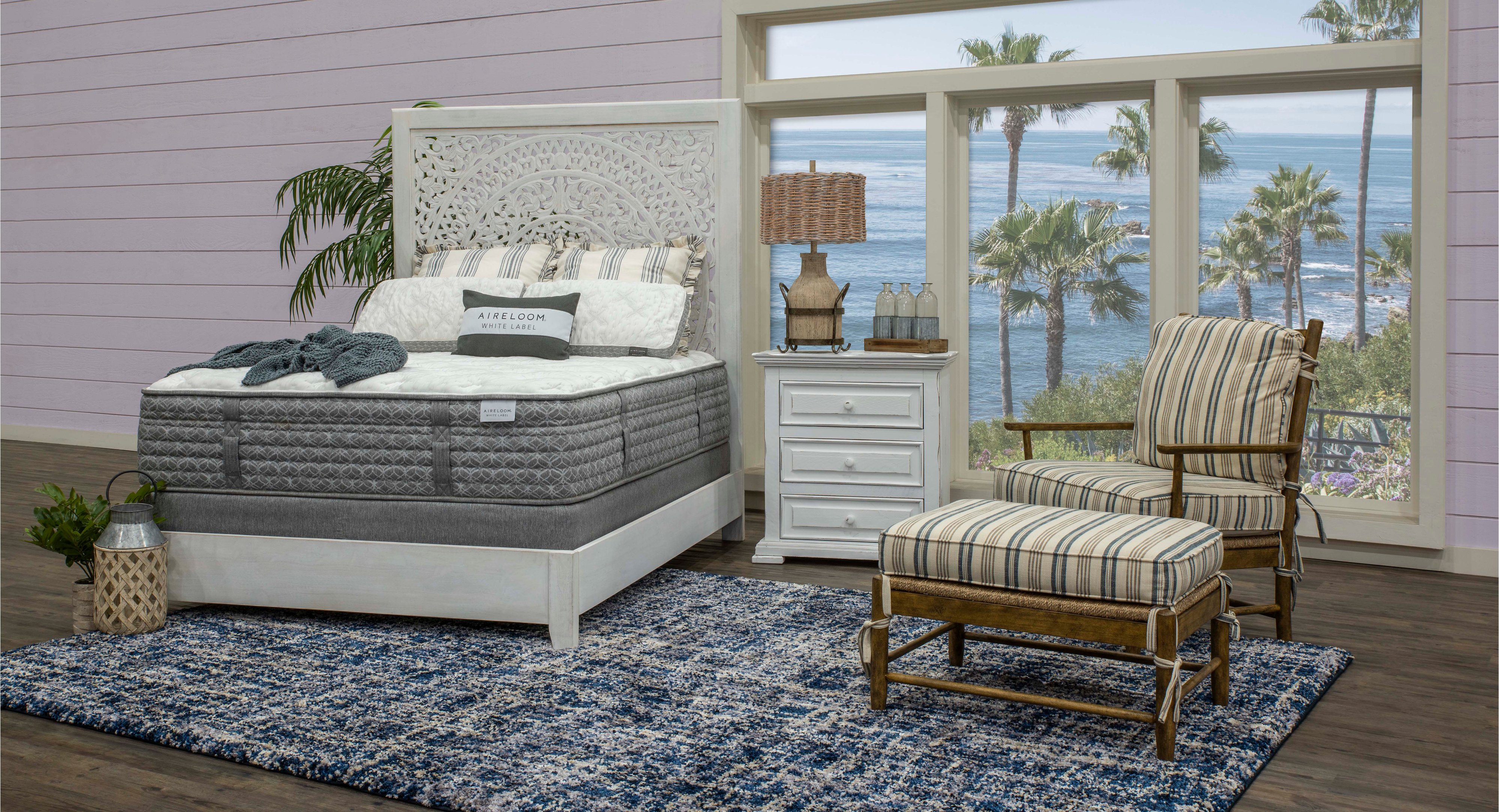9360755 Aireloom Extra Firm Queen Mattress - White Label Lotus II-3