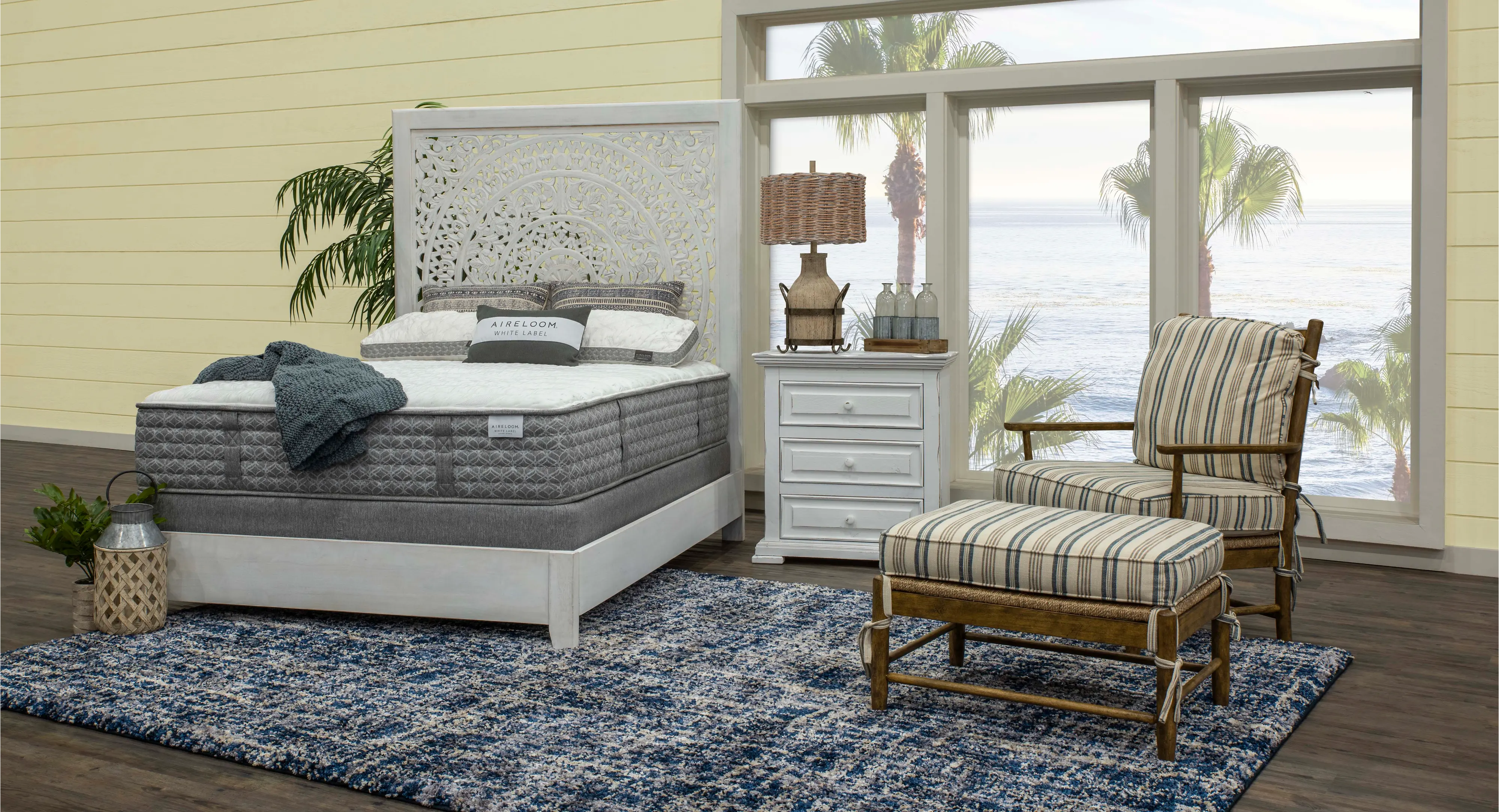 9360706 Aireloom Luxury Hybrid Twin-XL Mattress - White Label Freesia II-3