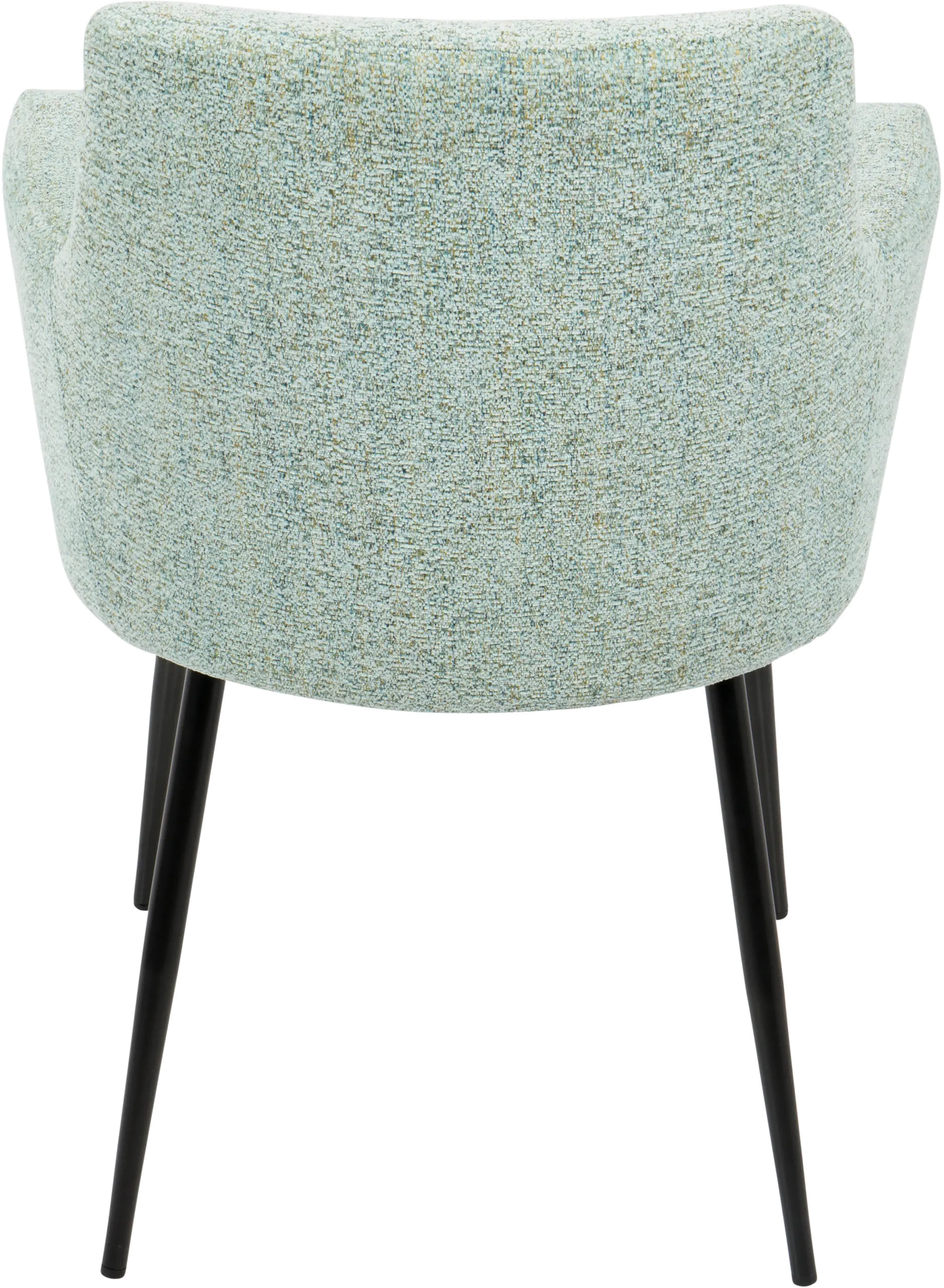 CH-ANDRW-BKLGN2 Andrew Contemporary Green and Black Dining Room Chair, Set of 2-4