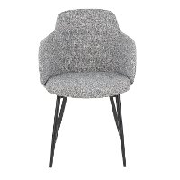 CH-BOYNE-BKDGY Contemporary Gray and Black Upholstered Dining Room Chair - Boyne-5