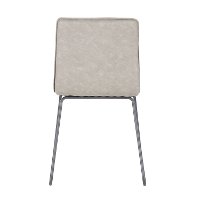 CH-CASPER-BKGY2 Industrial Gray Faux Leather Dining Room Chair (Set of 2) - Casper-4