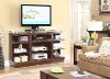 Dark Chocolate Brown 65 Inch TV Stand - Novella