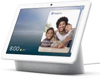 GOOGLE HUB MAX CHALK Google Nest Hub Max with Google Assistant - Chalk