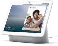 GOOGLE HUB MAX CHALK Google Nest Hub Max with Google Assistant - Chalk