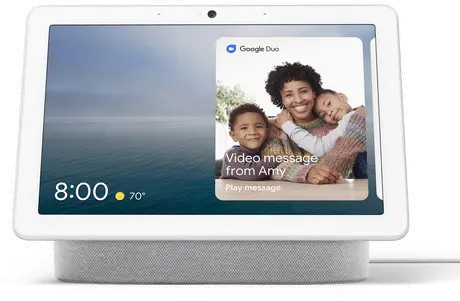 GOOGLE HUB MAX CHALK Google Nest Hub Max with Google Assistant - Chalk-2