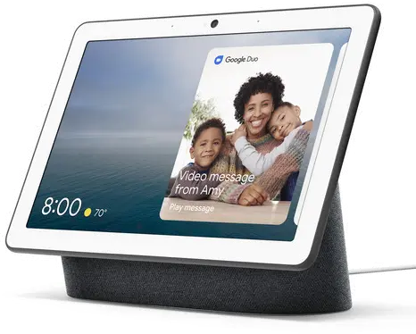 GOOGLE GA00639US HUB MAX CHARCOAL Google Nest Hub Max with Google Assistant - Charcoal-1