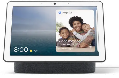 GOOGLE GA00639US HUB MAX CHARCOAL Google Nest Hub Max with Google Assistant - Charcoal-2
