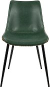DC-DRNG-BK-GN2 Industrial Green Dining Room Chairs (Set of 2) - Durango