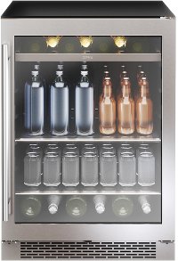 PRB24C01BG Zephyr Single Zone Beverage Cooler - Stainless Steel