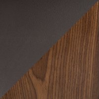 CH-JY-GNN-WL-BN Mid Century Black and Brown Faux Leather Dining Room Chair - Gianna-6