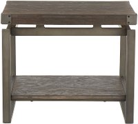 TE-DRIFT-ANE Industrial Antique Brown End Table - Drift-4