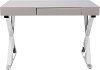 OFD-TM-LSTR-GY Contemporary Gray Desk - Luster