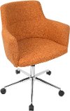 OC-ANDRW-O Orange Adjustable Office Chair - Andrew