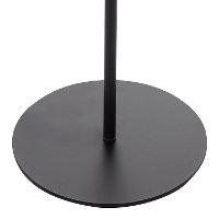 LS-DARBYFL-BK Contemporary Black Metal Floor Lamp - Darby-2