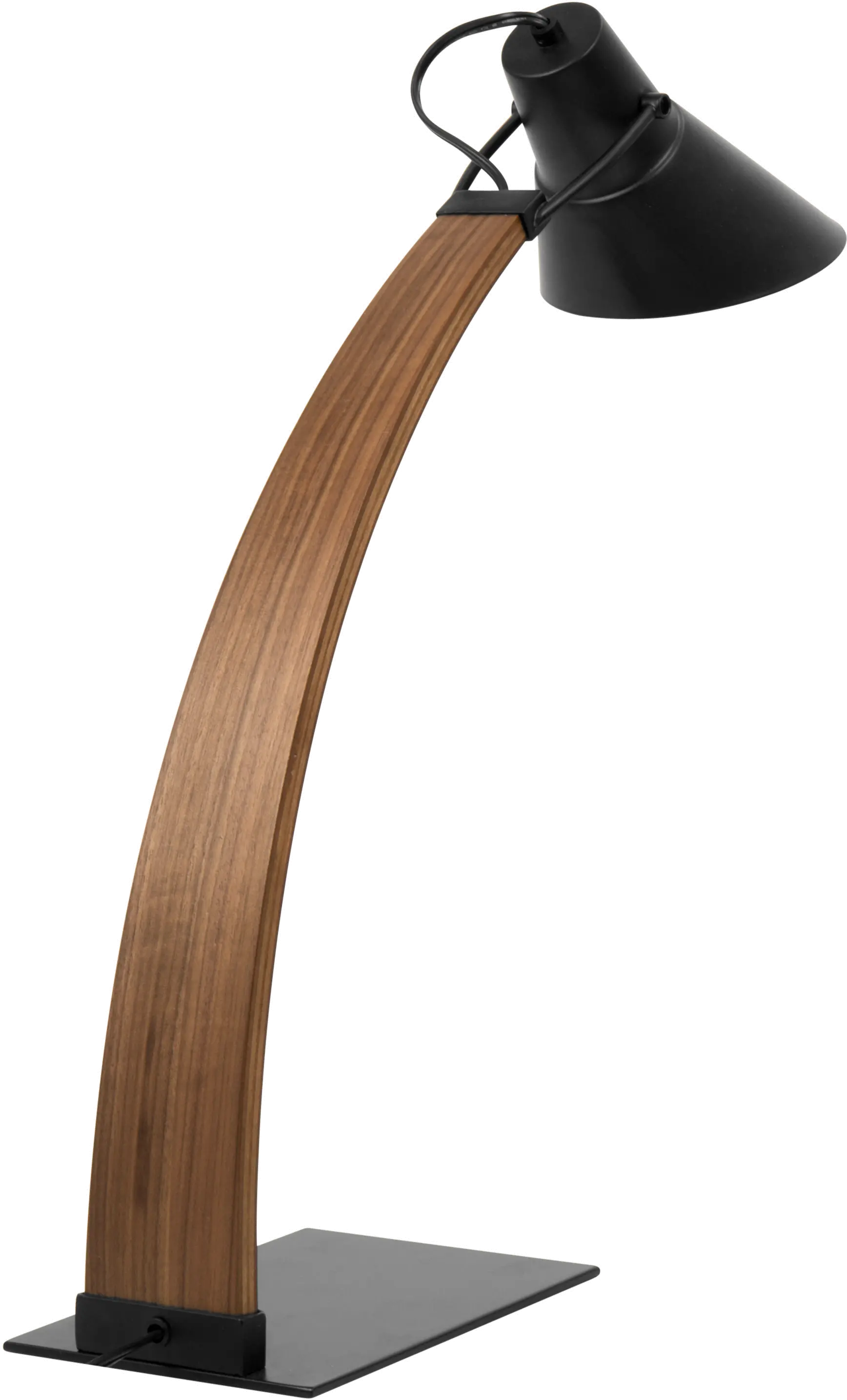 LS-NOAH-WL-BK Mid Century Modern Walnut and Black Table Lamp-3