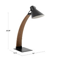 LS-NOAH-WL-BK Mid Century Modern Walnut and Black Table Lamp-7