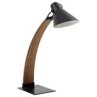 LS-NOAH-WL-BK Mid Century Modern Walnut and Black Table Lamp-8