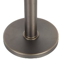 LS-TROPHFL-GMBK Gun Metal Industrial Floor Lamp with Black Shade - Trophy-3