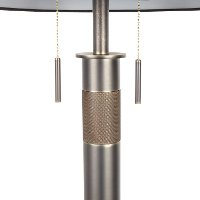 LS-TROPHTL-GMBK Gun Metal Industrial Table Lamp with Black Shade - Trophy-2
