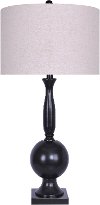 Traditional 30 Inch Rubbed Bronze Table Lamp