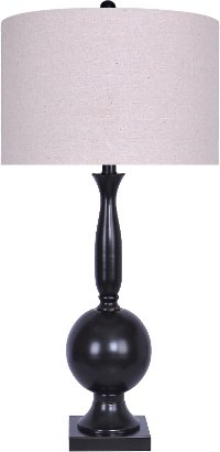 Traditional 30 Inch Rubbed Bronze Table Lamp