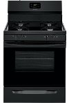 FCRG3015AB Frigidaire 30 Inch 4 Burner Gas Range - 5.0 cu. ft. Black
