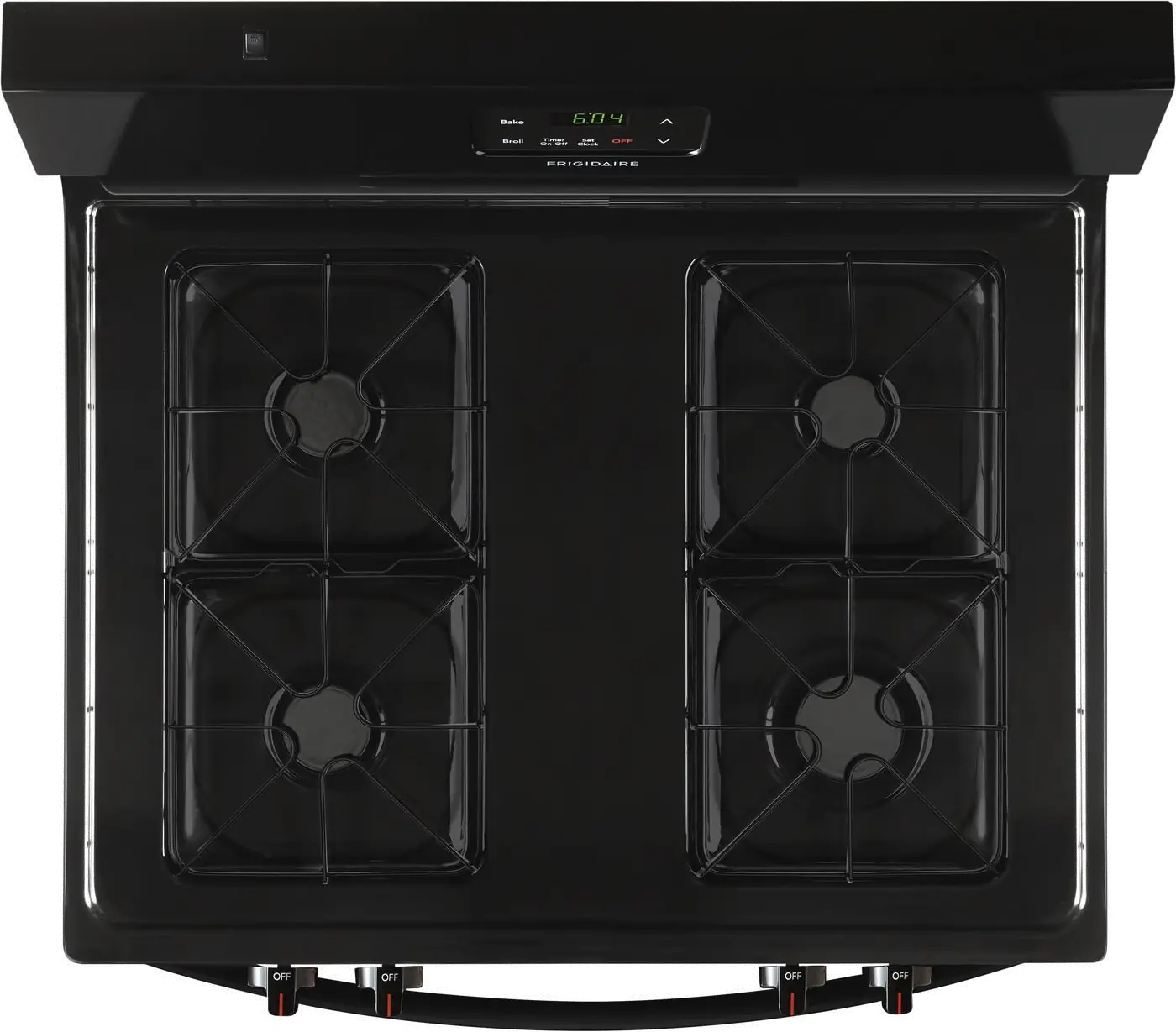 FCRG3015AB Frigidaire 30 Inch 4 Burner Gas Range - 5.0 cu. ft. Black-3