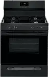 FCRG3015AB Frigidaire 5 cu ft Gas Range - Black