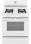 FCRG3015AW Frigidaire 30 Inch 4 Burner Gas Range - 5.0 cu. ft. White