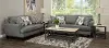 Bryn Steel Gray 7 Piece Living Room Set