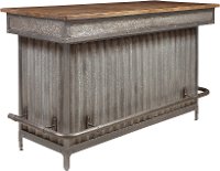 Metal and Wood Bar - Modern Eclectic-4