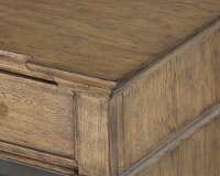 Industrial Warm Oak Dining Room Sideboard - Modern Eclectic-5