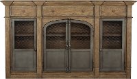 Industrial Warm Oak Dining Room Sideboard - Modern Eclectic-6