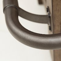 Light Oak Plank Bar Table - Modern Eclectic-4