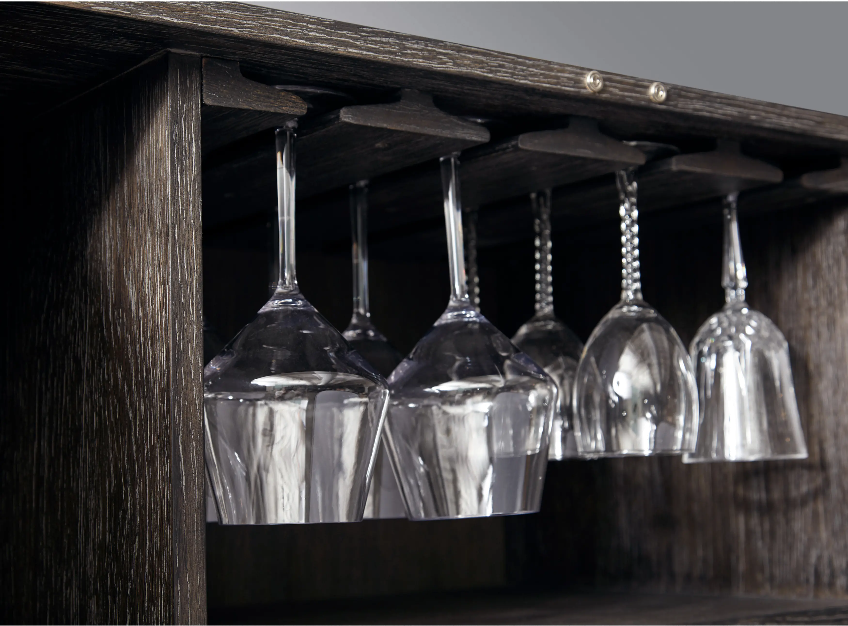 Modern Eclectic Gray Bar Cabinet-7