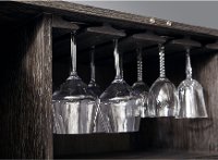 Modern Gray Bar Cabinet - Modern Eclectic-7