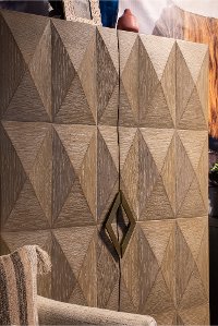 Modern Gray Bar Cabinet - Modern Eclectic-9