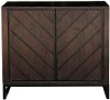 Clearance Modern Industrial Brown Door Chest - Modern Eclectic