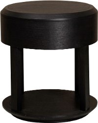 Modern Black Nightstand - Modern Eclectic-5