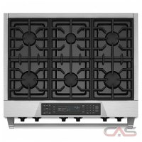 KFDC506JSS KitchenAid Commercial Style Dual Fuel Smart Range - 36 Inch, 5.1 cu. ft., Stainless Steel-2