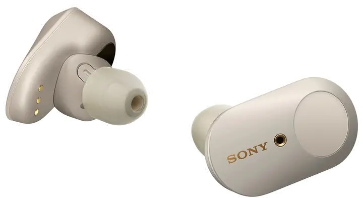 WF1000XM3/S Sony WF-1000XM3 Wireless Noise-Canceling Headphones - Silver-2