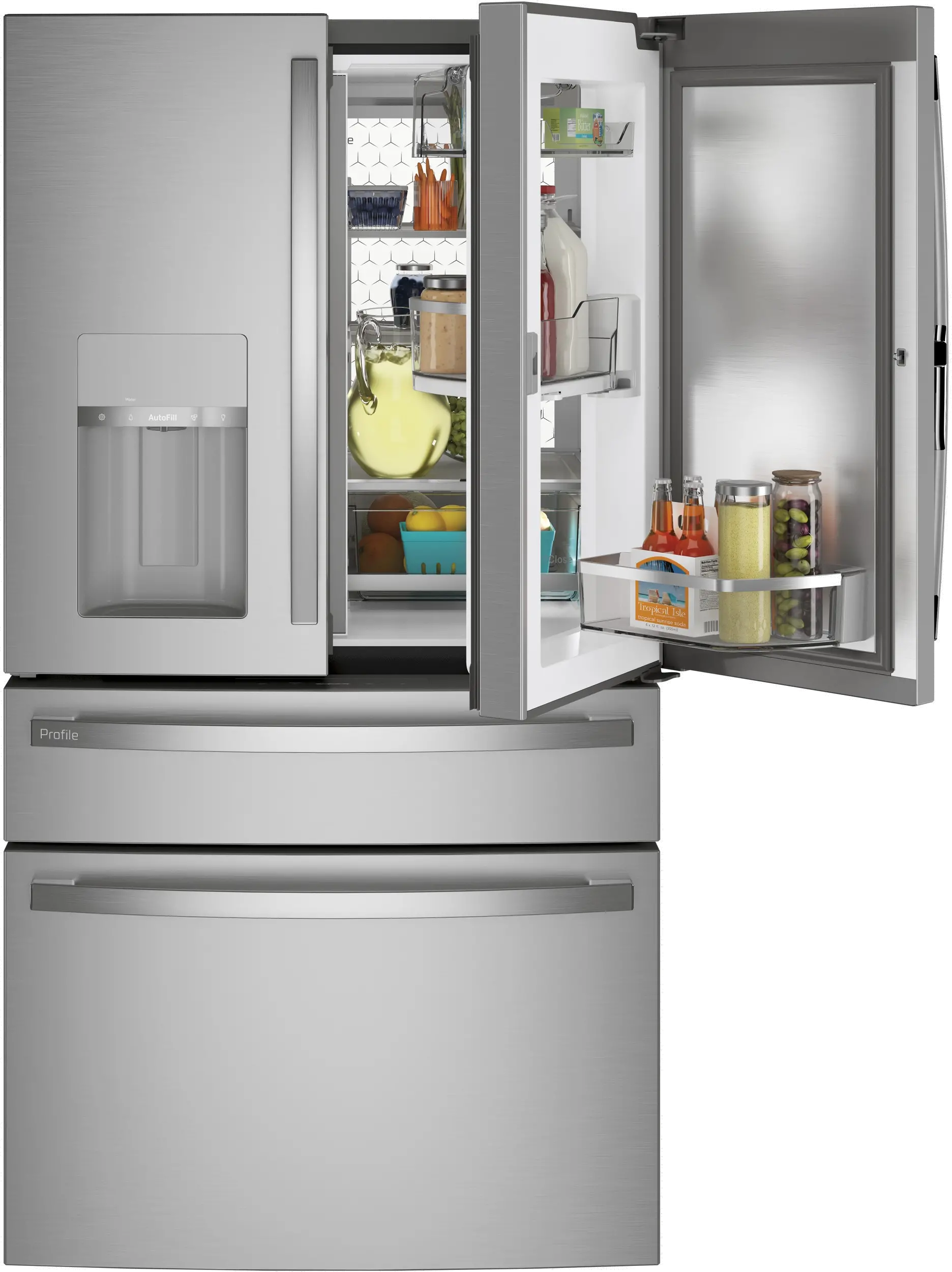 PVD28BYNFS GE Profile 27.9 cu ft French Door Refrigerator - Stainless Steel-2