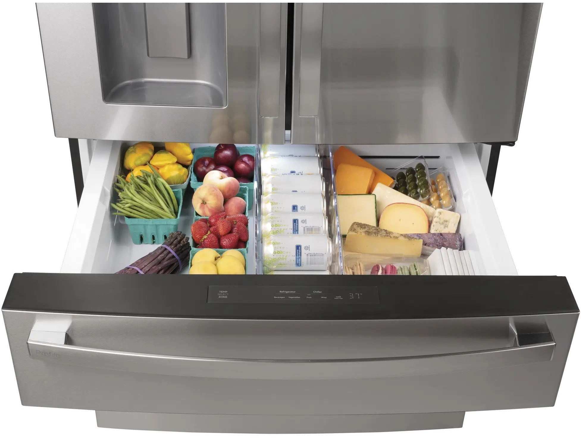 PVD28BYNFS GE Profile 27.9 cu ft French Door Refrigerator - Stainless Steel-5