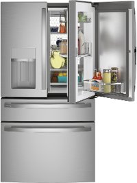 PVD28BYNFS GE Profile 27.9 cu ft French Door-in-Door Smart Refrigerator - Fingerprint Resistant Stainless Steel-2