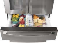 PVD28BYNFS GE Profile 27.9 cu ft French Door-in-Door Smart Refrigerator - Fingerprint Resistant Stainless Steel-5