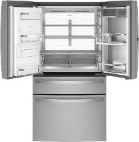 PVD28BYNFS GE Profile 4 Door French Door-in-Door Smart Refrigerator - 27.9 cu. ft., 36 Inch Fingerprint Resistant Stainless Steel-4