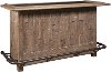 Modern Reclaimed Wood Bar - Modern Eclectic